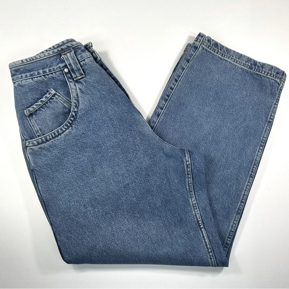 GSL Denim Straight Cut Jeans Size 34 X 32 Men's - Picture 5 of 12